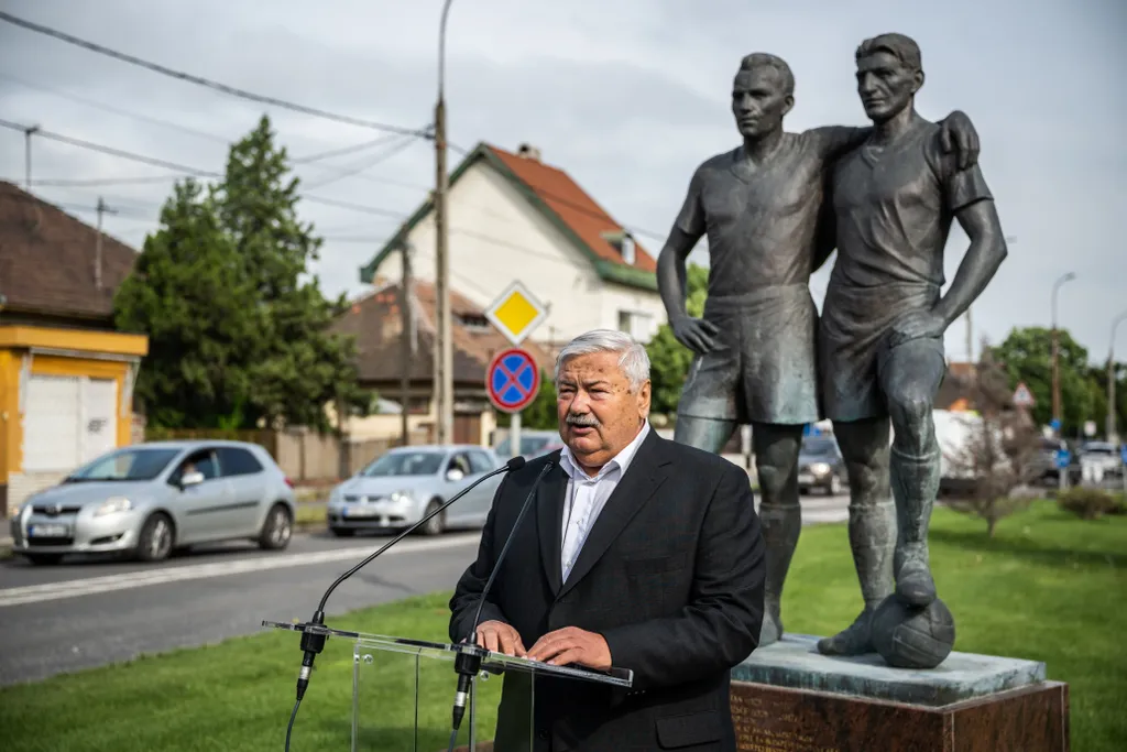 LOMNICI Zoltán; CZIBOR Zoltán; TÓTH II. József, Labdarúgás, Magyarország, foci, Aranycsapat, emlékezés 