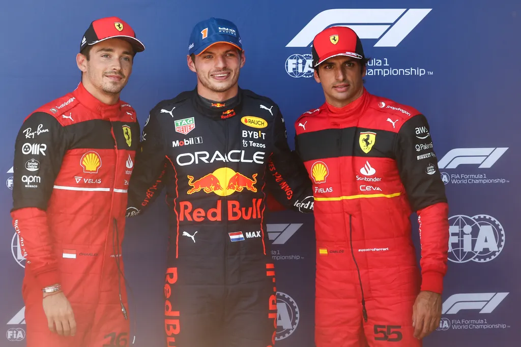 Forma-1, Charles Leclerc, Max Verstappen, Carlos Sainz, Holland Nagydíj 2022, szombat 
