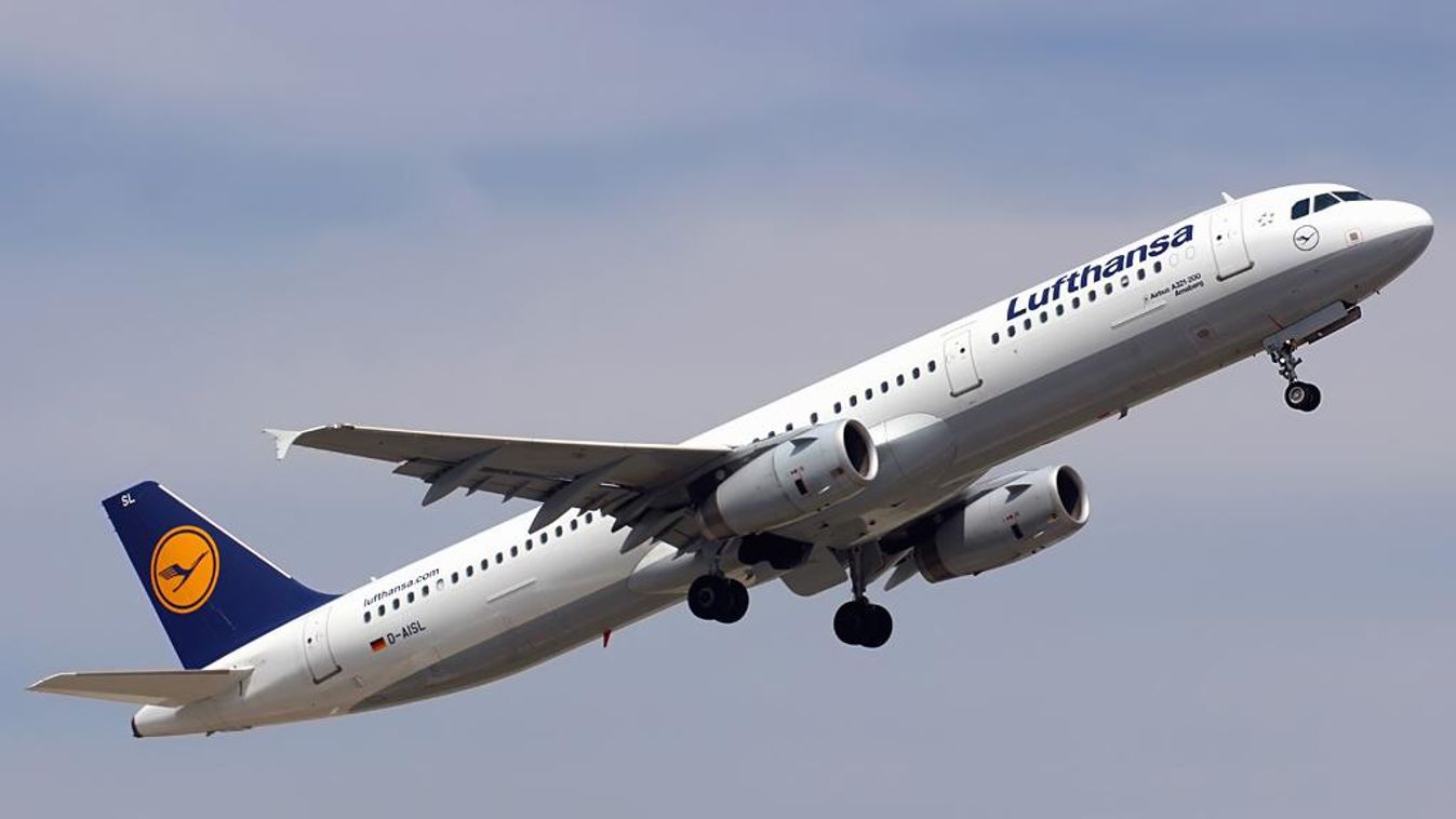 Lufthansa Airbus A321 A321-200 repülőgép 