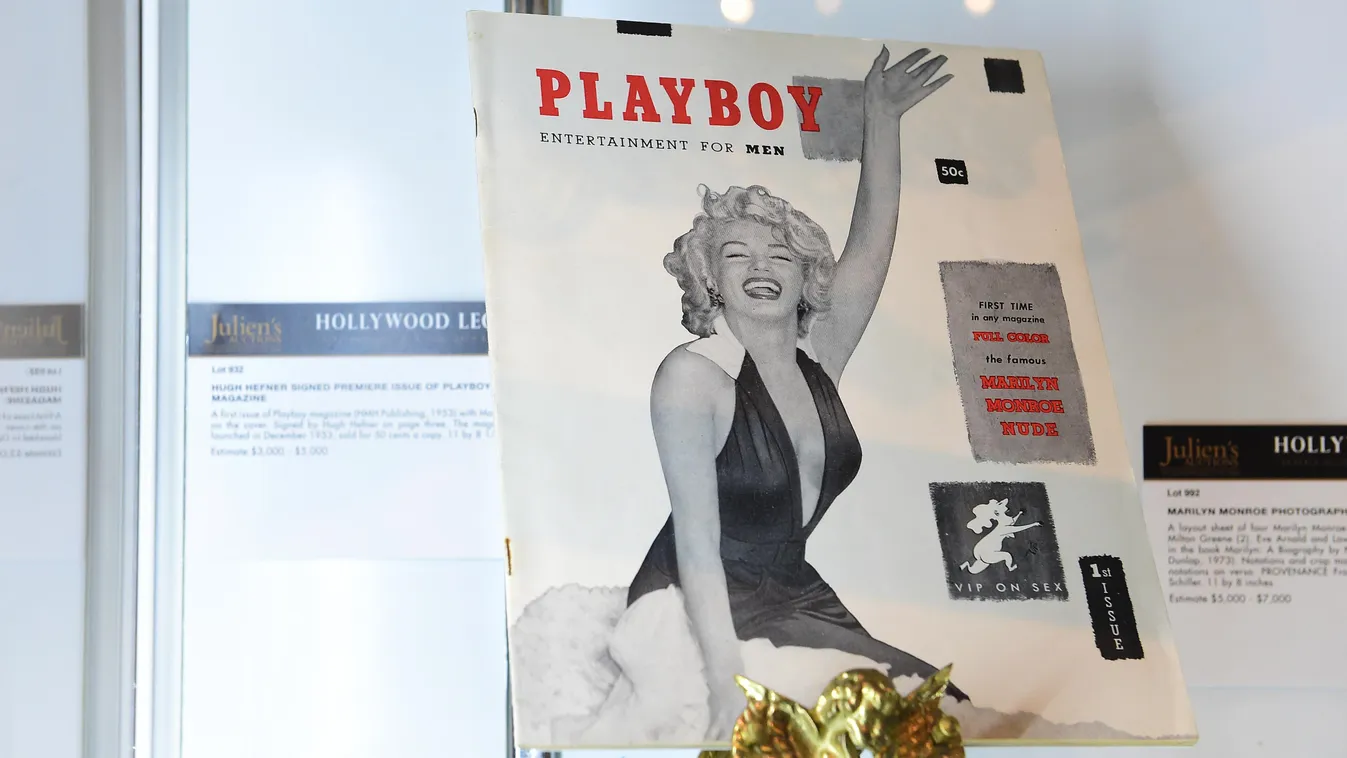 Marylin Monroe Hugh Hefner Playboy 