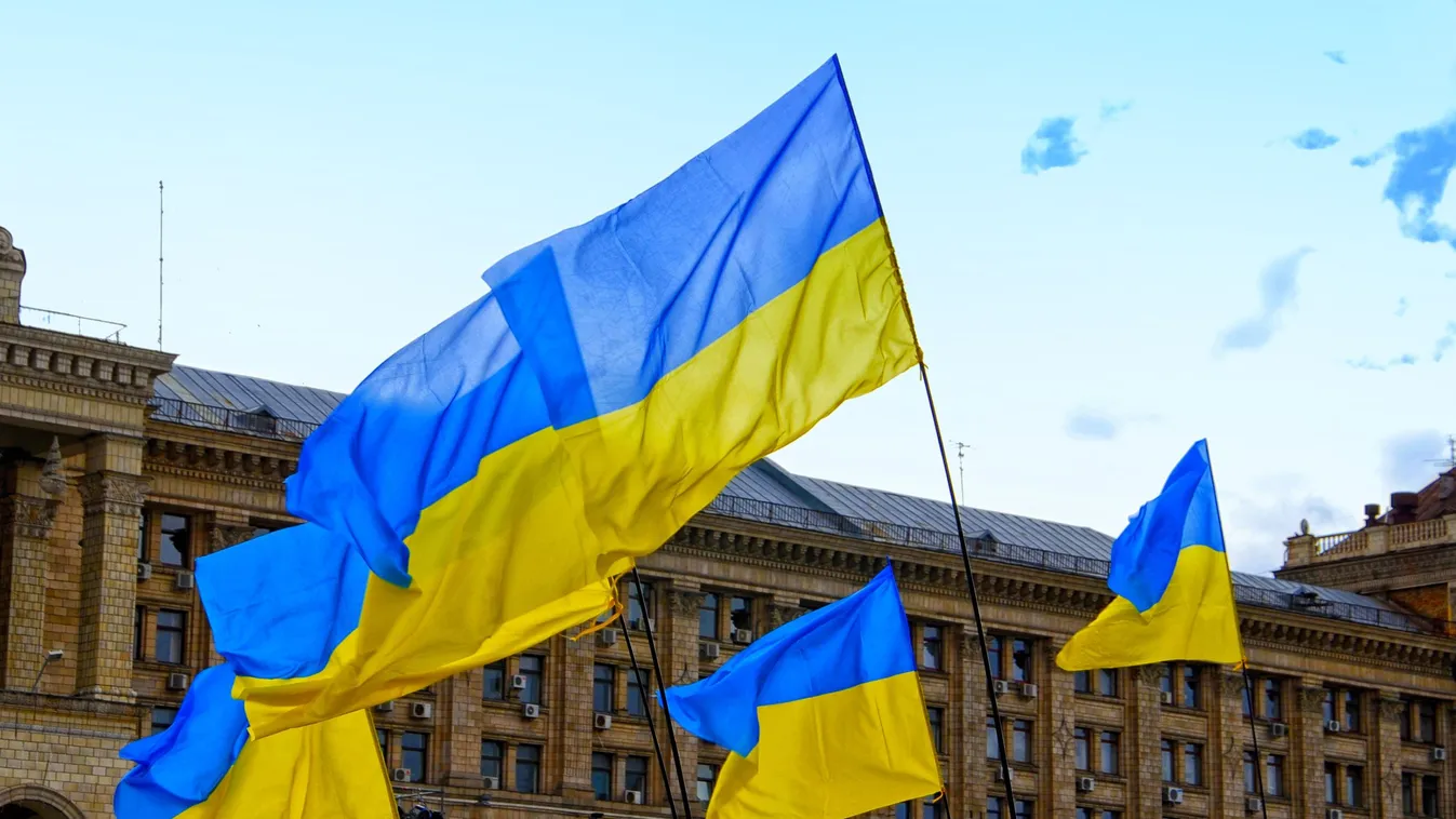 ukrán zászló 