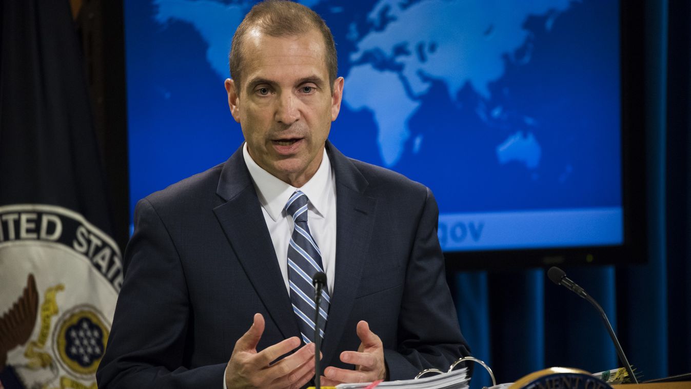 U.S. Department of State Daily Press Briefing State department Mark Toner Washington US USA United States 2017 POLITICS Department of State daily press briefing 