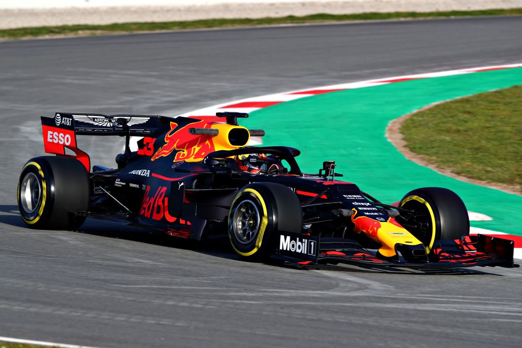 Forma-1, teszt, Barcelona, Max Verstappen, Red Bull Racing 