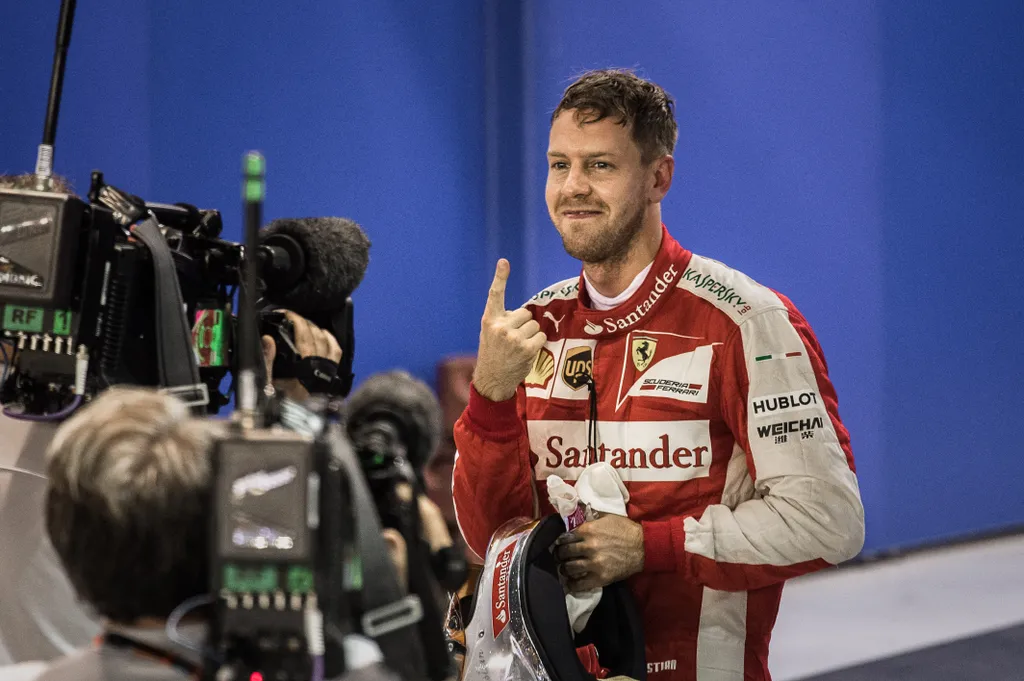 Forma-1, Sebastian Vettel, Szingapúri Nagydíj 2015 