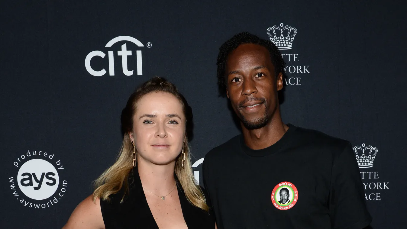 Citi Taste Of Tennis - Arrivals GettyImageRank3 arts culture and entertainment Square Vertical, Elina Svitolina, Gael Monfils 