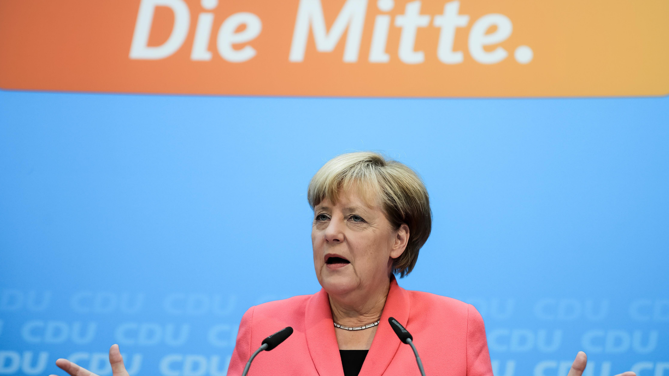 CDU party executive ELECTION CDU Berlin Angela Merkel 