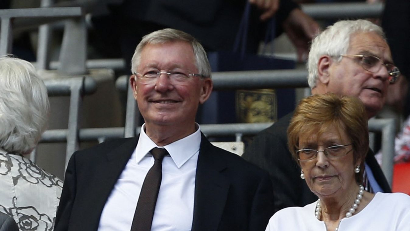 Sir Alex Ferguson és a felesége, Cathy 