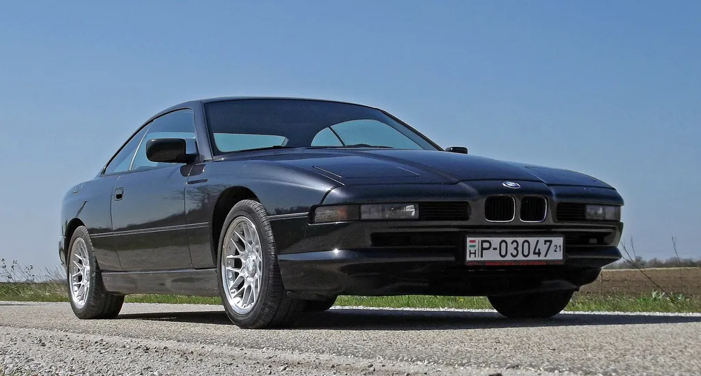 BMW 850i (E31) veteránteszt 