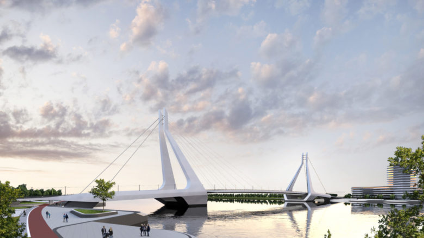 Galvani híd díjnyertes pályázati terve 