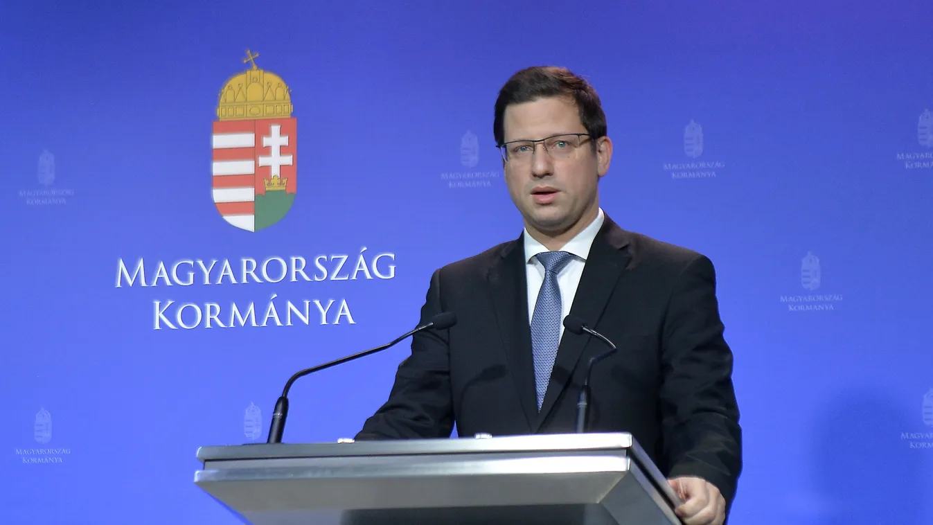 GULYÁS Gergely, Kormányinfó sajtótájékoztató 2023.03.23. 