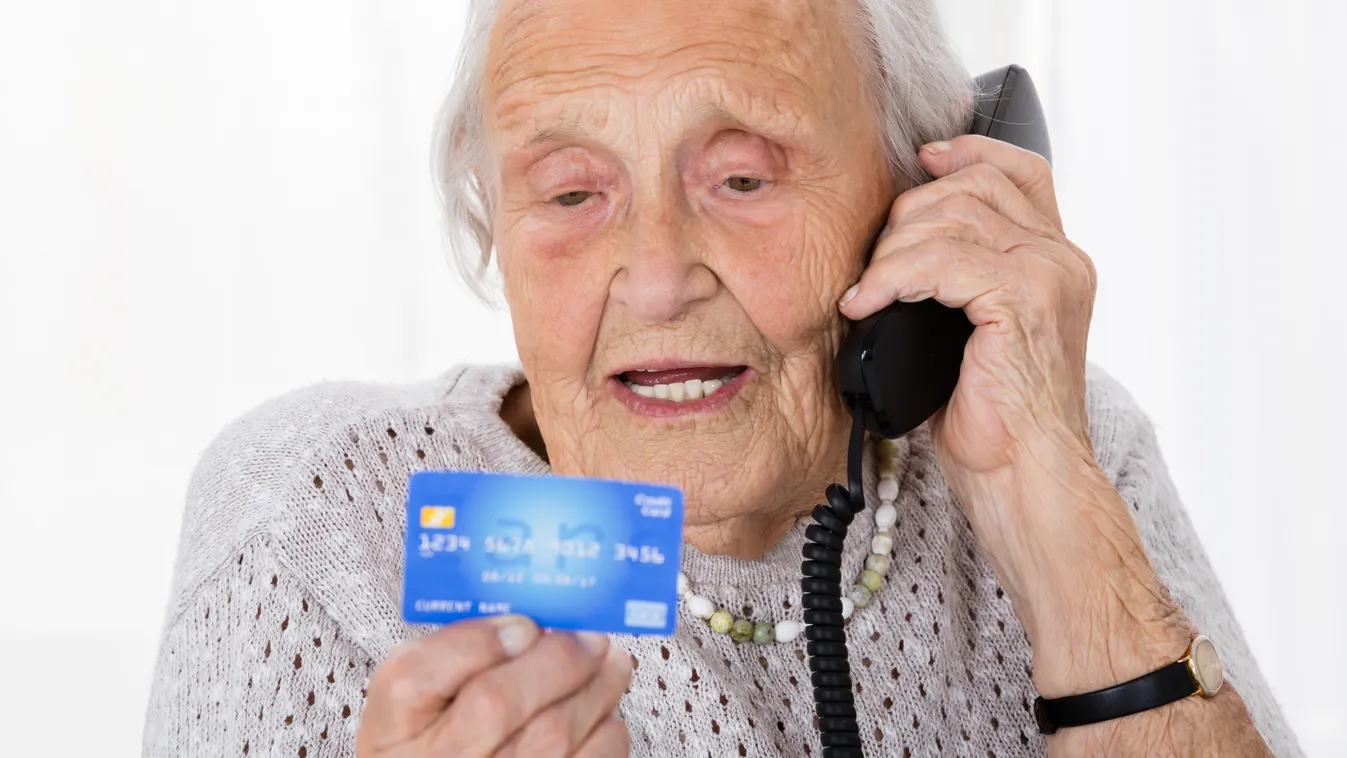 telefonos csalás bűnözés öreg nyugdíjas 