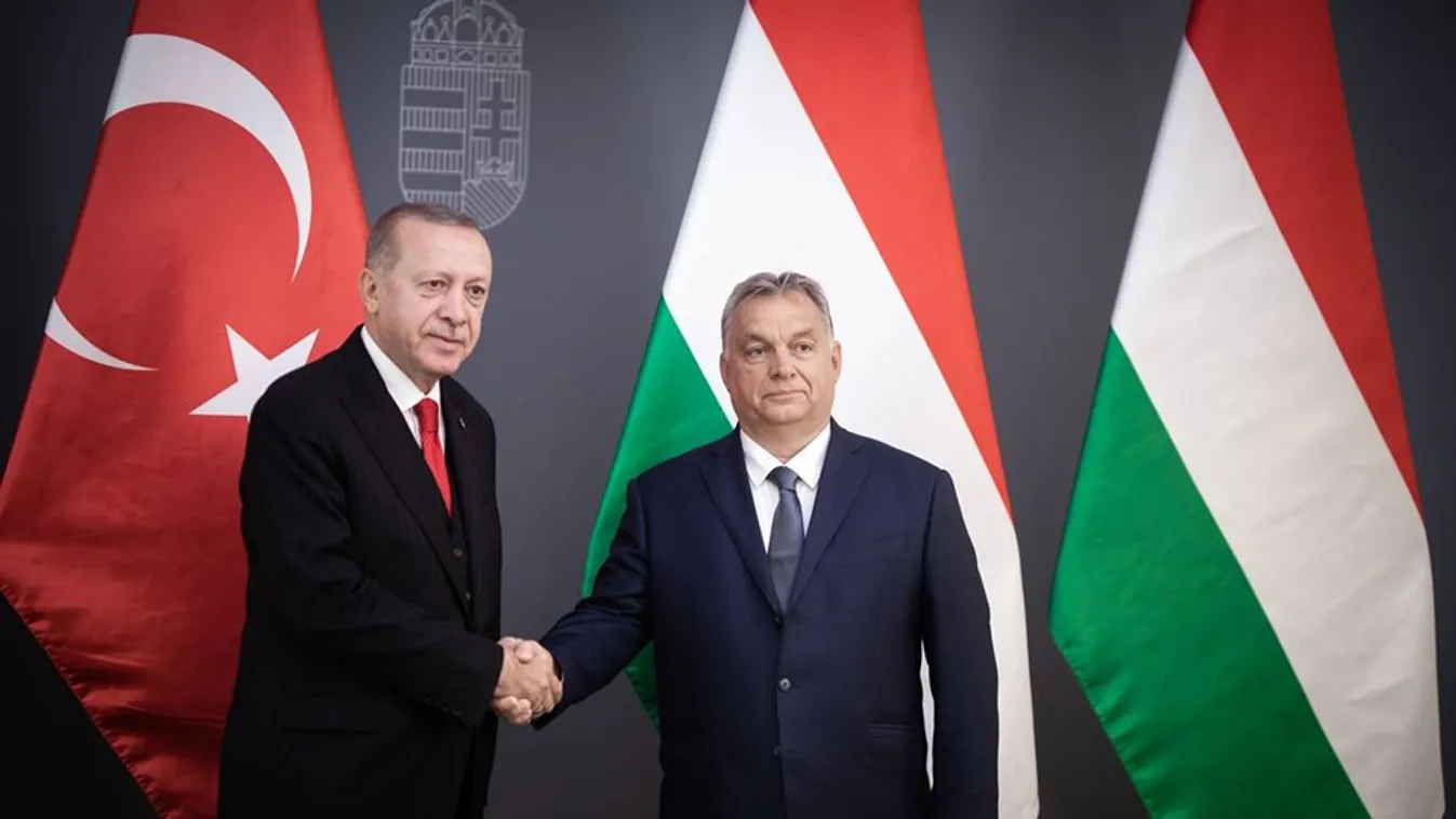 Orbán Viktor,  Recep Tayyip Erdogan, Budapest 