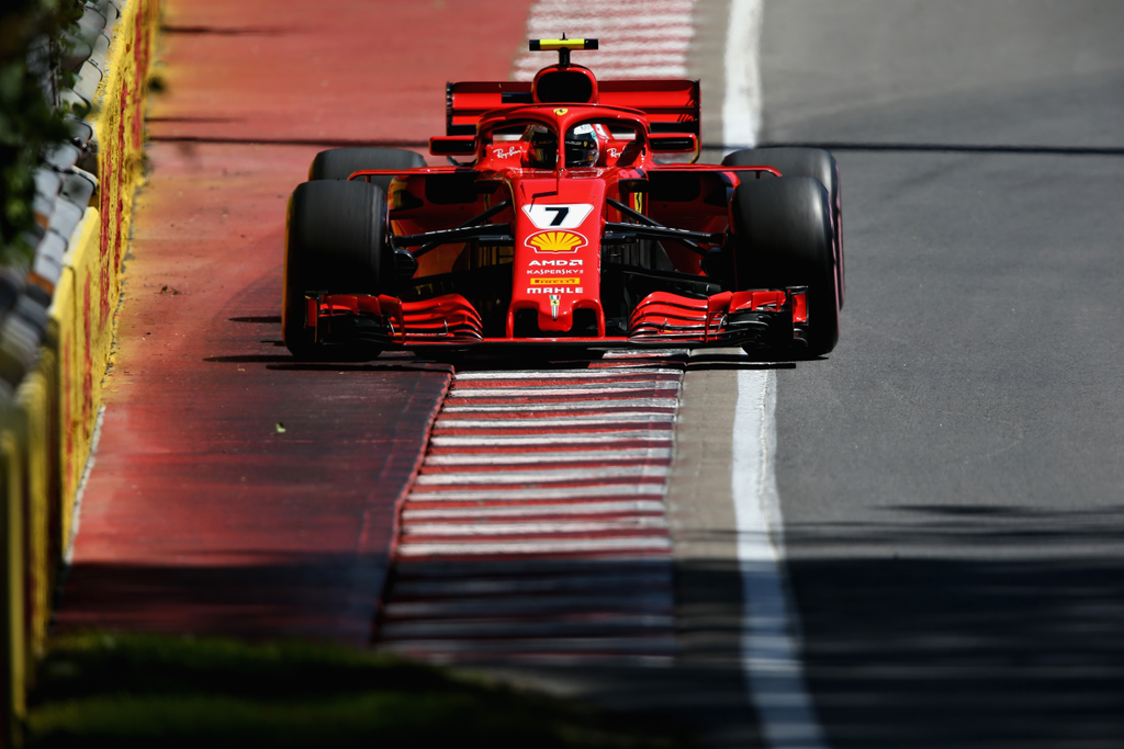 A Forma-1-es Kanadai Nagydíj szombati napja, Kimi Räikkönen, Ferrari 