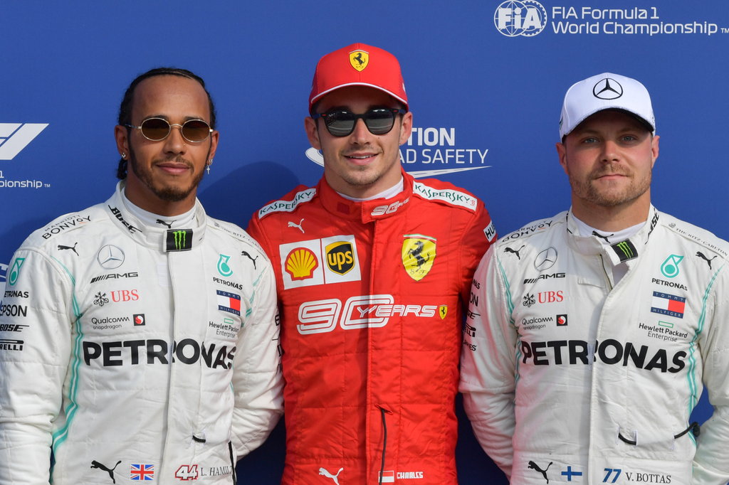 Forma-1, Olasz Nagydíj, Lewis Hamilton, Charles Leclerc, Valtteri Bottas 