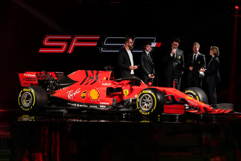 Forma-1, Scuderia Ferrari, Ferrari SF90, Mattia Binotto, Sebastian Vettel, Charles Leclerc 