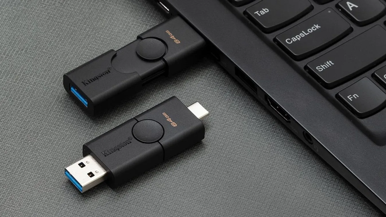 kingston datatraveler duo usb pendrive háttértár 