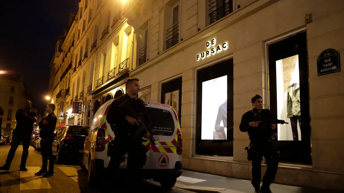 Terrortámadás Párizsban: késsel támadt járókelőkre egy férfi a belvárosban, 2018.05.12. 