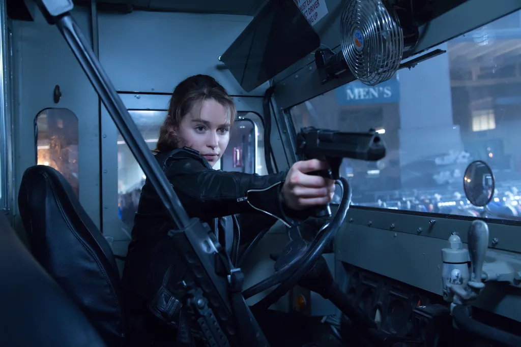 Emilia Clarke Emilia Clarke plays Sarah Connor in TERMINATOR GENISYS from Paramount Pictures and Skydance Productions. 