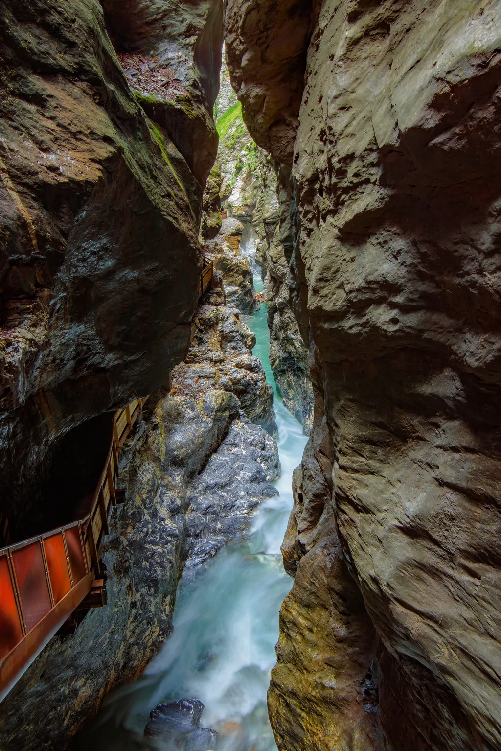 Liechtenstein, Canyon, Kanyon, szurdok, Liechtensteinklamm, természet, alpok, Ausztria 