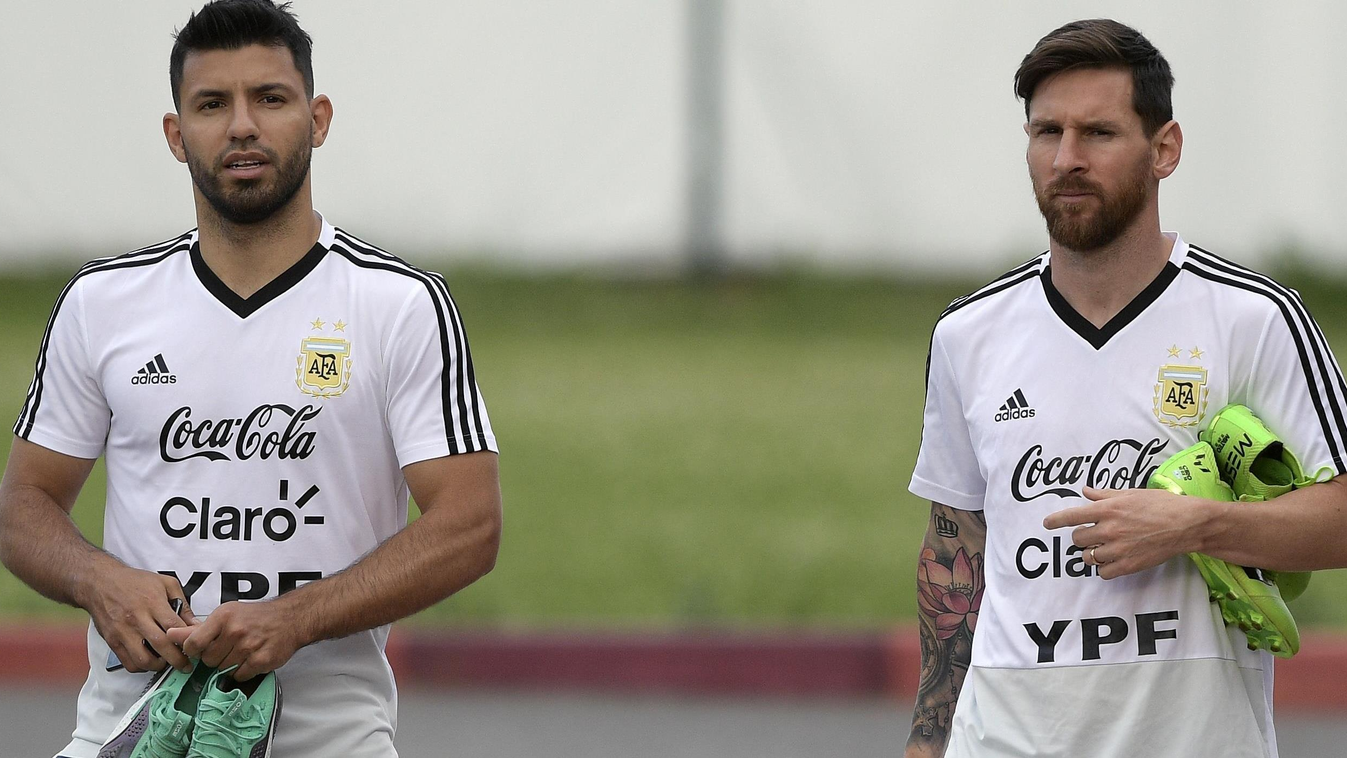 Agüero, Messi, argentína 