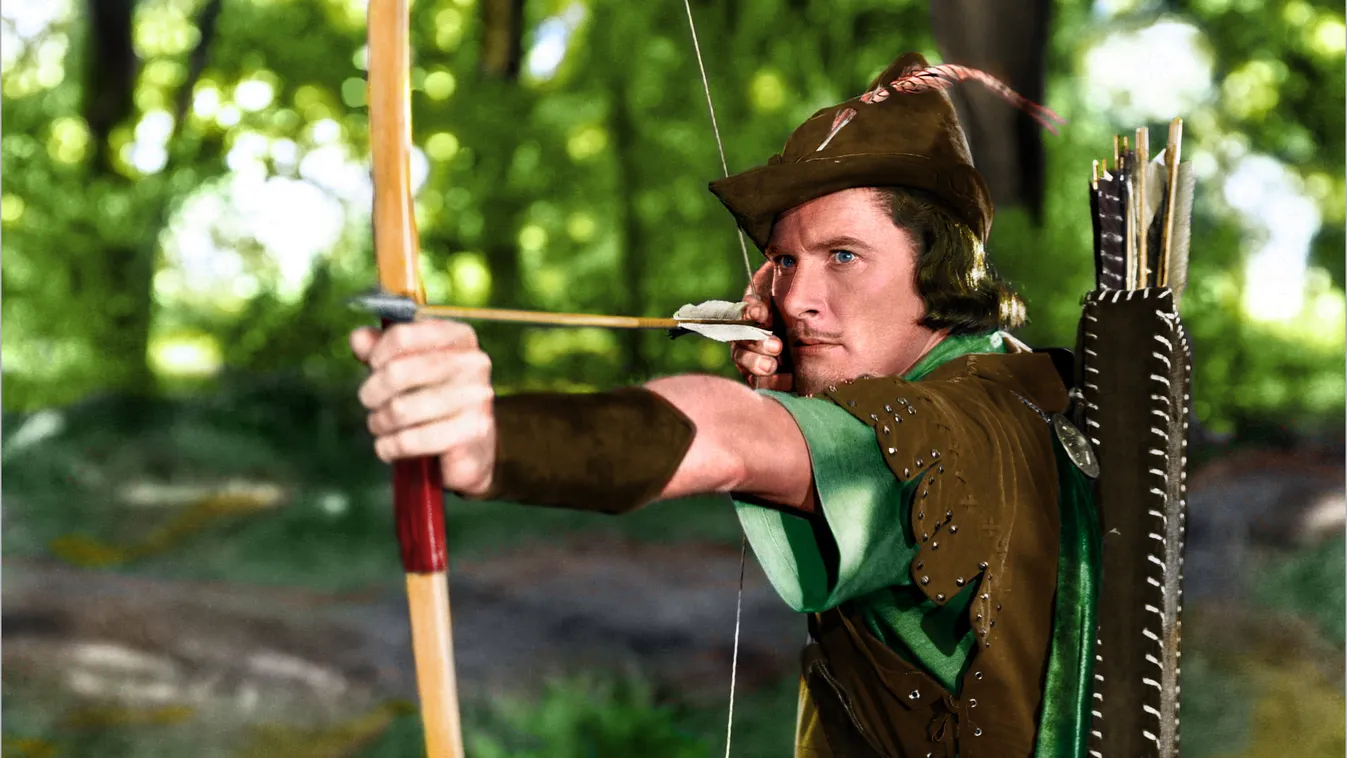 Modern Robin Hoodok, Errol Flynn a történt filmes adaptációjában 