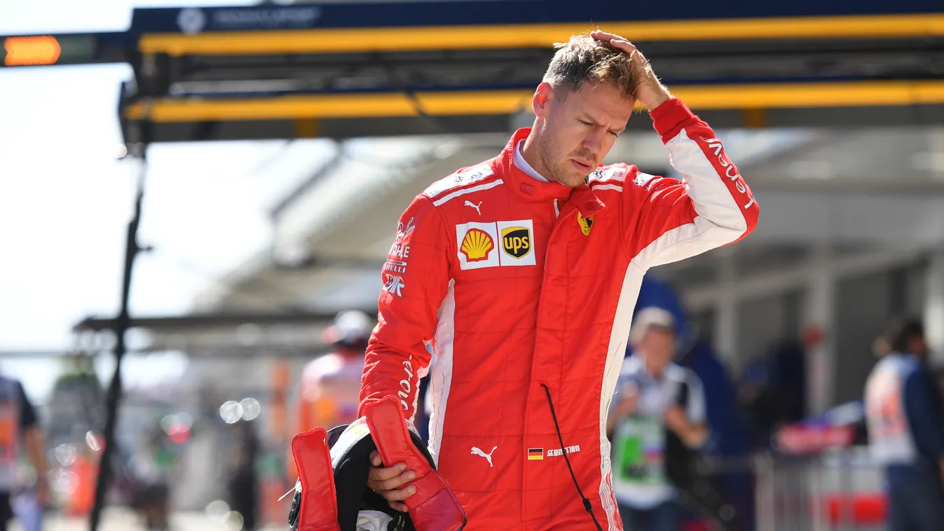 A Forma-1-es Orosz Nagydíj szombati napja, Sebastian Vettel, Scuderia Ferrari 