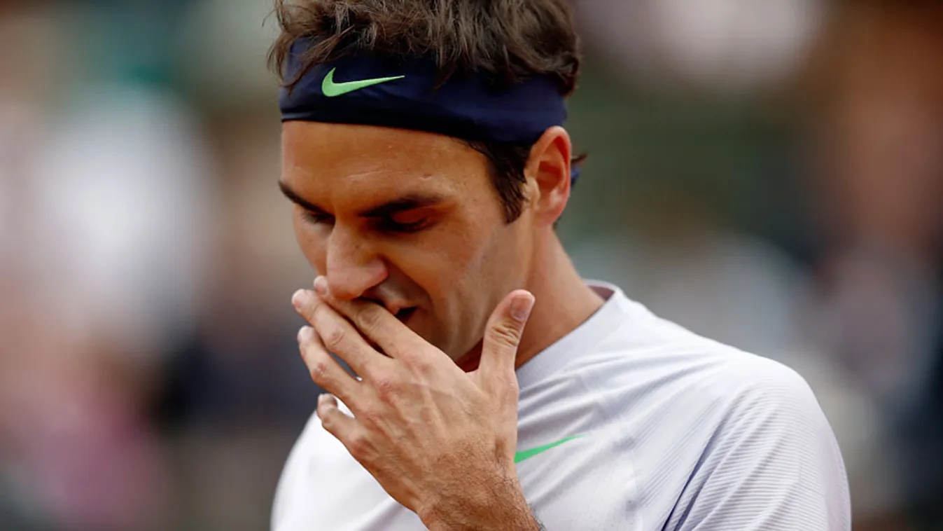 Roger Federer svájci teniszező, Roland Garros, 2013 
