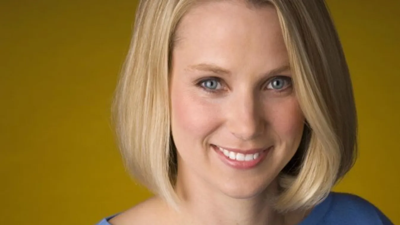 Marissa Mayer, a Yahoo elnök-vezérigazgatója 