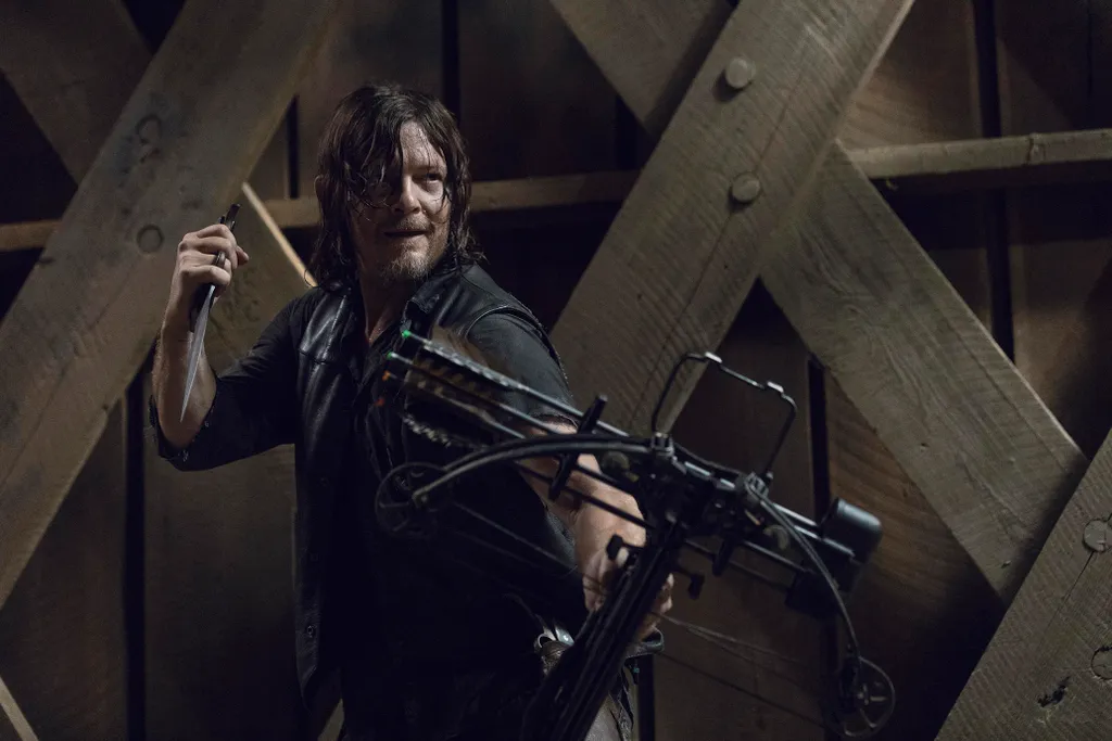 Norman Reedus as Daryl Dixon - The Walking Dead _ Season 9, Episode 9 - Photo Credit: Jackson Lee Davis/AMC 