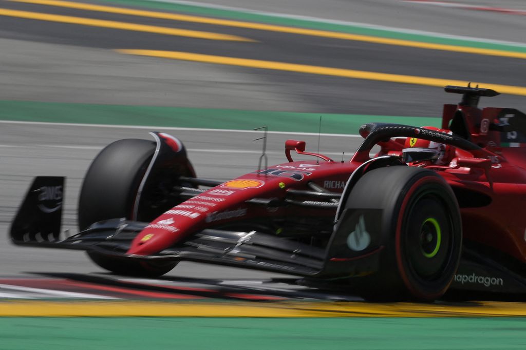 Forma-1, Charles Leclerc, Ferrari, Spanyol Nagydíj 2022, szombat 