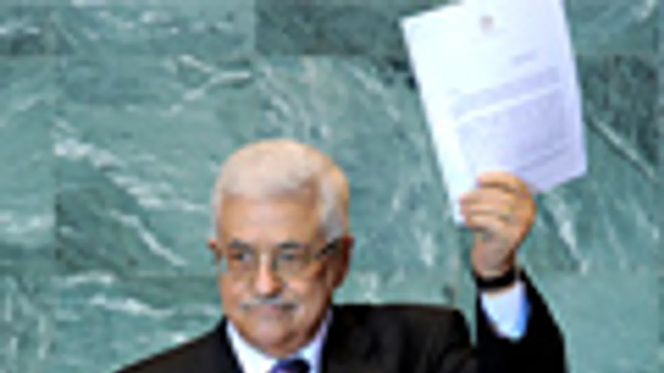 Mahmúd Abbász palesztin elnök, ENSZ-tagfelvételi kérelem