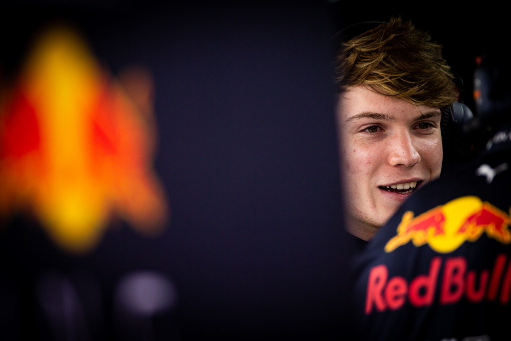 Forma-1, Barcelona, szezonközi teszt, Dan Ticktum, Red Bull Racing 