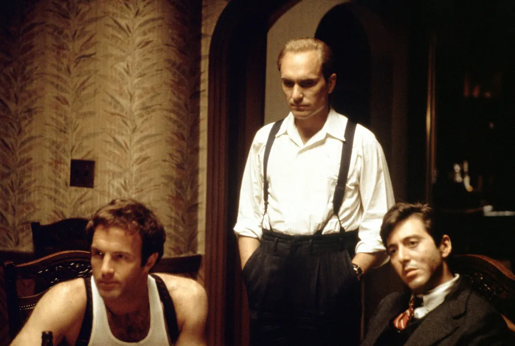 The Godfather Cinema men singlet undershirt braces suspenders Horizontal MAN MAFIA 