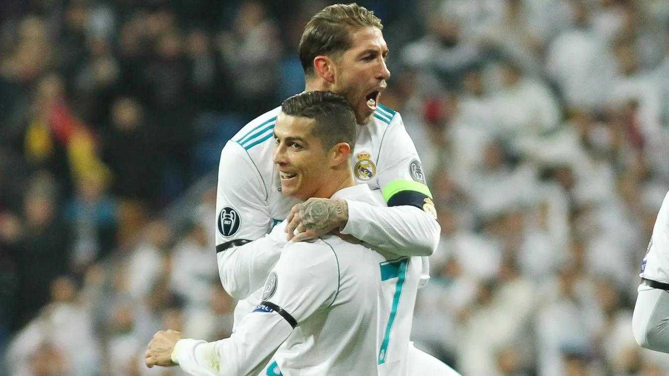 Sergio Ramos, Cristiano Ronaldo, Real Madrid 