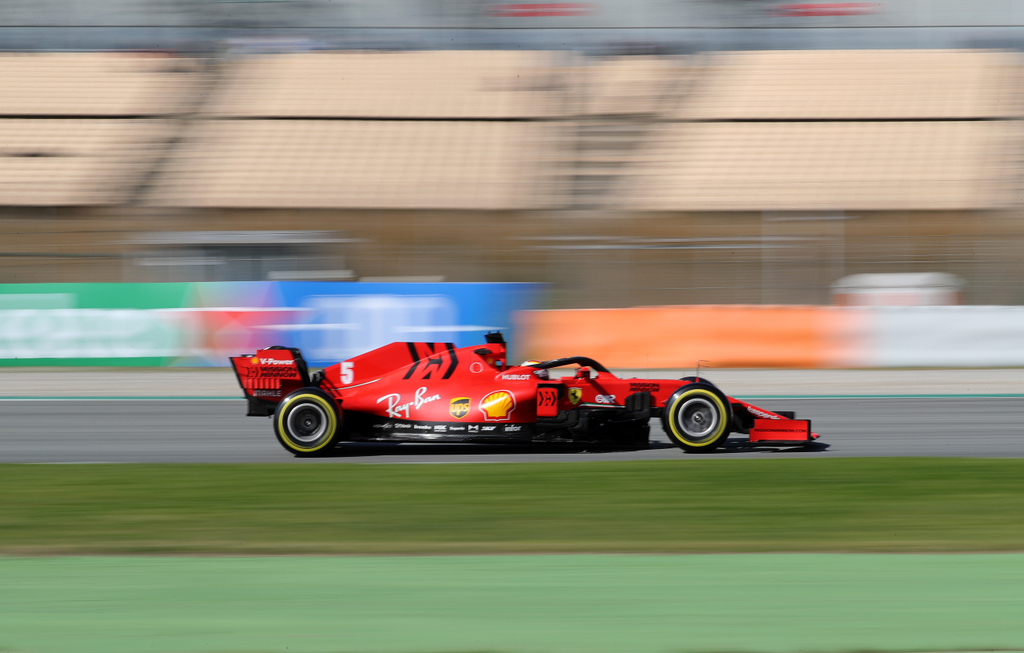 Forma-1, Sebastian Vettel, Ferrari, Barcelona teszt 5. nap 