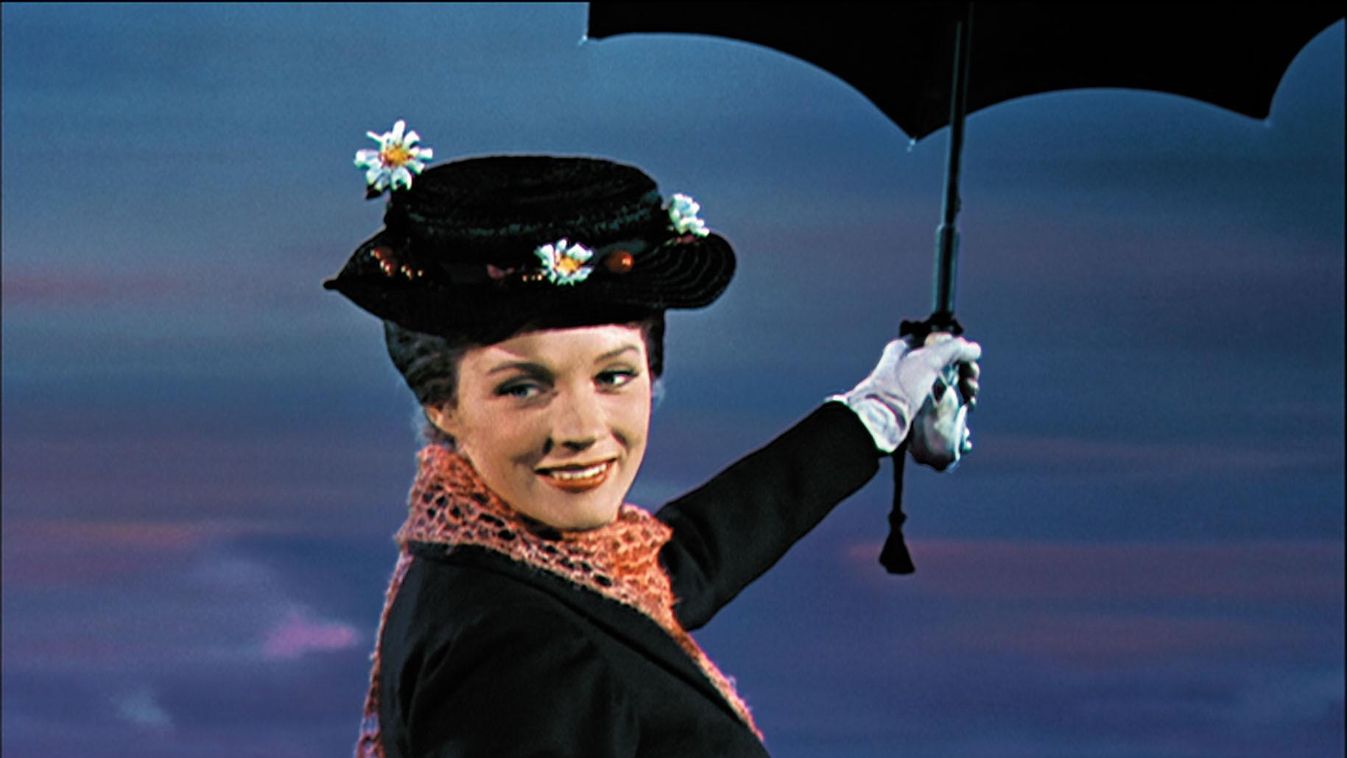 Julie Andrews a Mary Poppins című filmben 