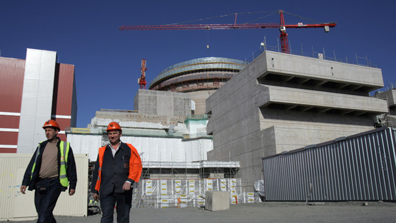 Olkiluoto atomerőmű építése, Finnország 
