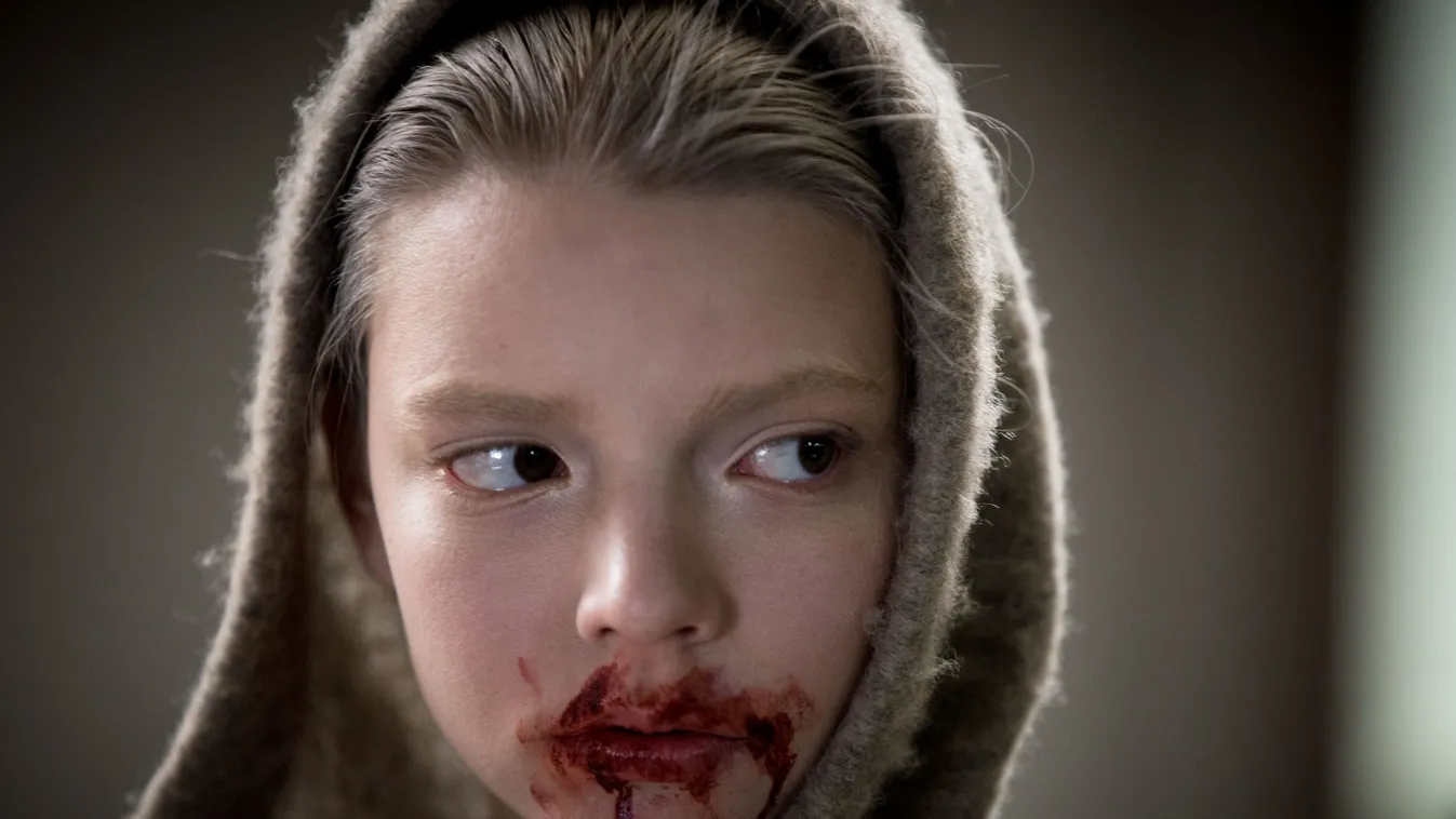 MORG-024 - Morgan (Anya Taylor-Joy) has intriguing and conflicting traits: she is seemingly innocent and exhibits child-like qualities, but can also be violent and dangerous. Photo Credit: Aidan Monaghan. 