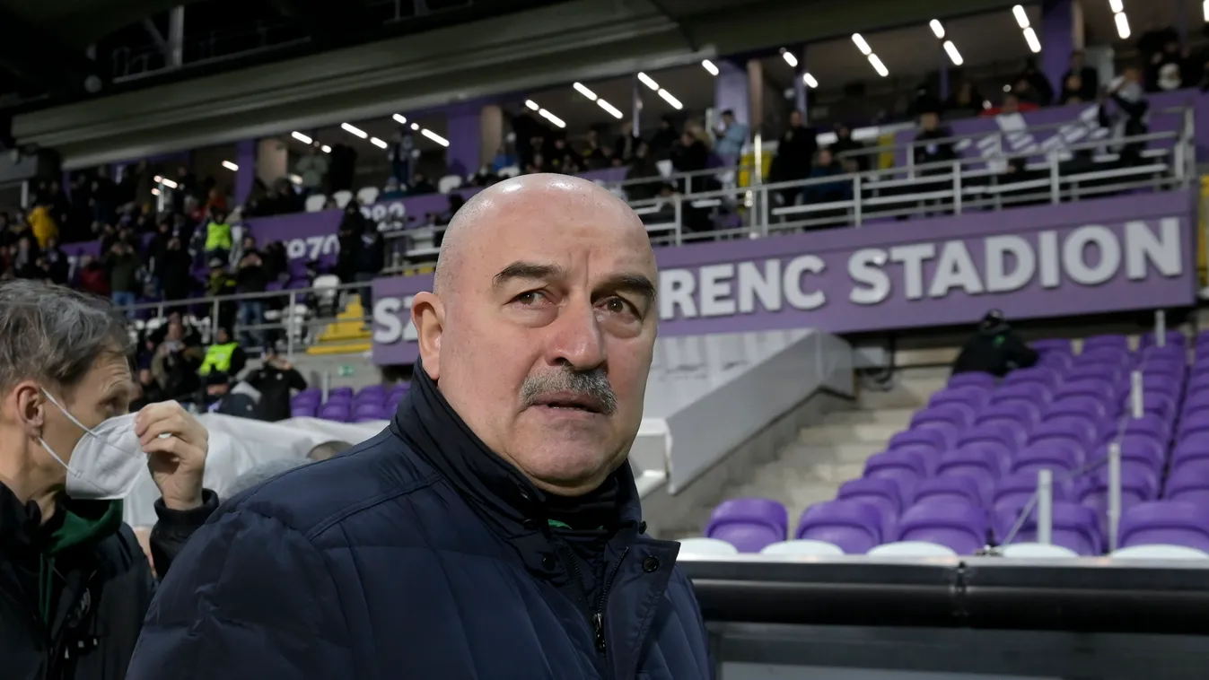 Labdarúgás, OTP Bank Liga, Újpest-Ferencváros 2022.01.30. CSERCSESZOV, Sztanyiszlav 