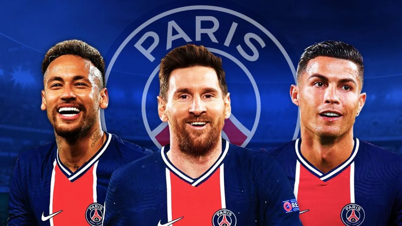 Paris Saint Germain, PSG, Neymar, Cristiano Ronaldo, Lionel Messi 