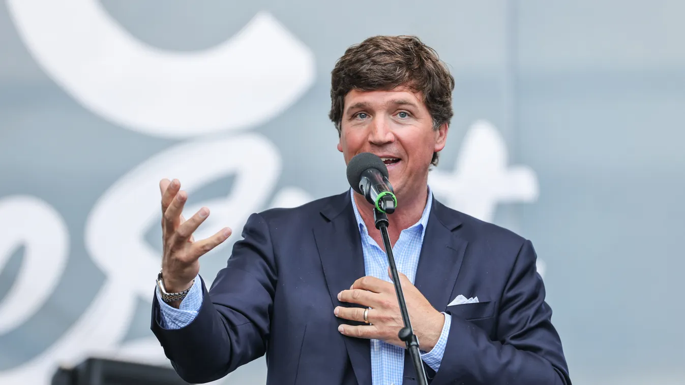 Mathias Corvinus Collegium, MCC Fesztivál 2021, Esztergom, Tucker Carlson előadás 