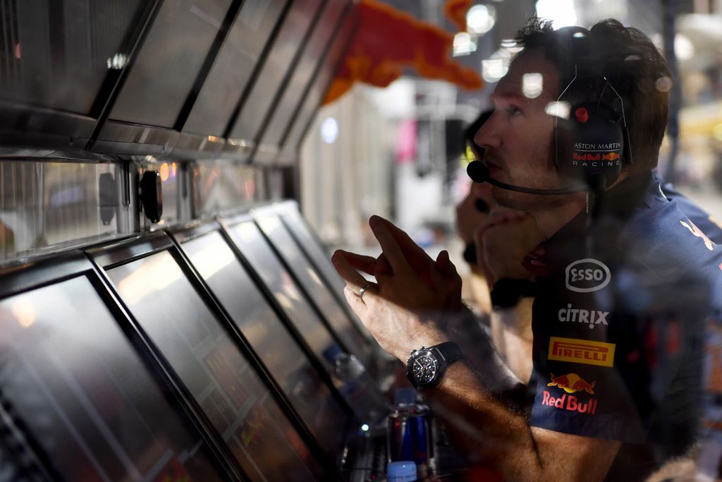 A Forma-1-es Bahreini Nagydíj szombati napja, Christian Horner, Red Bull Racing 