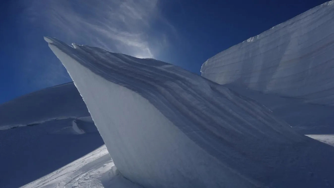 Monte Rosa, négyezres csúcsok, Alpok, Svájc 