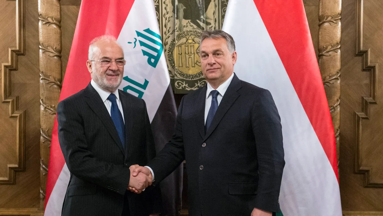 Orbán Viktor Ibráhim al-Dzsaafari iraki külügyminiszter 