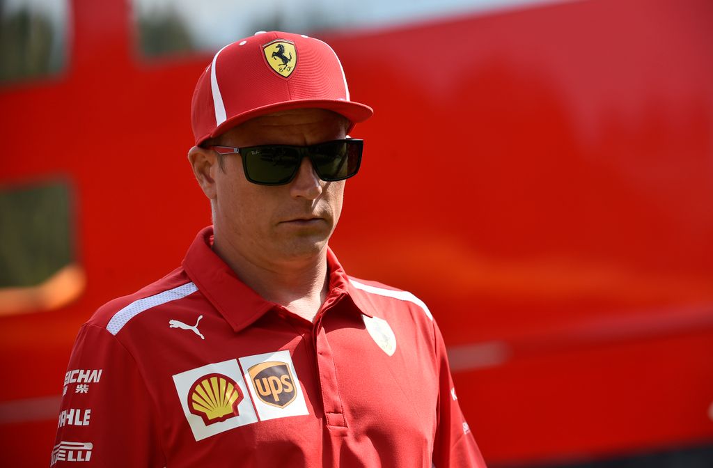 Előkészületek a Forma-1-es Belga Nagydíjra, Kimi Räikkönen, Scuderia Ferrari 