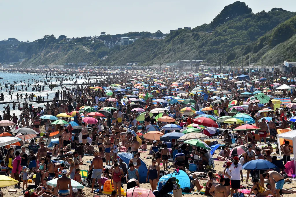 Bournemouth beach strand 