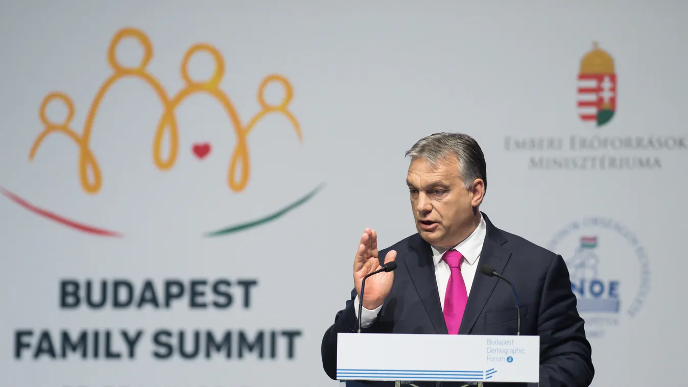 Orbán Viktor, kormányfő, miniszterelnök, Családok világtalálkozója 