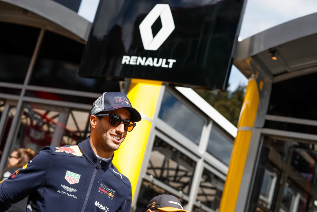A Forma-1-es Belga Nagydíj, Daniel Ricciardo, Renault Sport Racing 