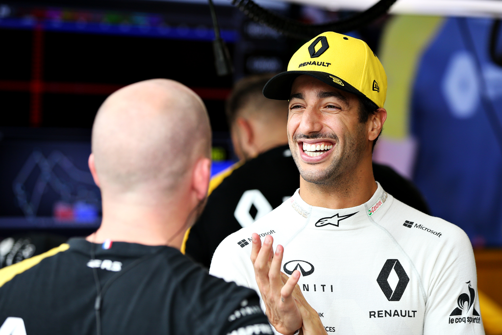 Forma-1, Szingapúri Nagydíj, péntek, Daniel Ricciardo, Renault 
