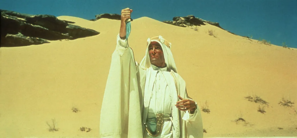 Lawrence of Arabia dune dagger Cinema Adventures Horizontal panoramic DESERT 